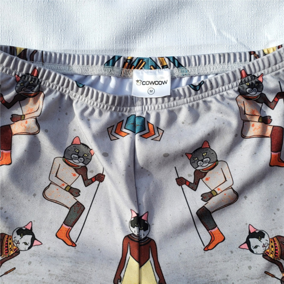 Eqyptian Cat Leggings M (8) - Picture 3 of 4
